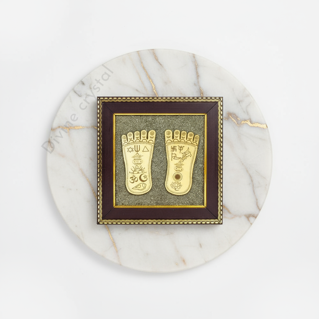 Mahalakshmi Charan Pyrite Frame