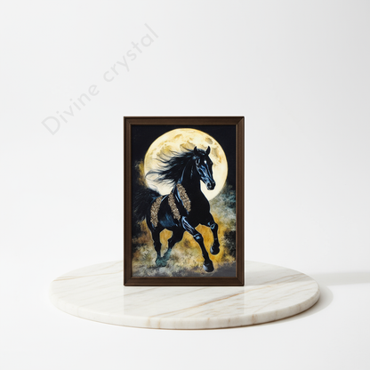 Pyrite Horse Frame