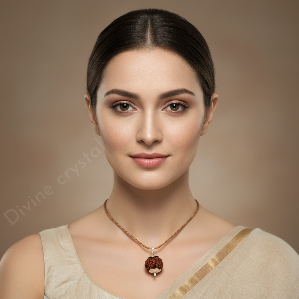 5 Mukhi Rudraksh Pendnat