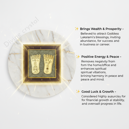 Mahalakshmi Charan Pyrite Frame