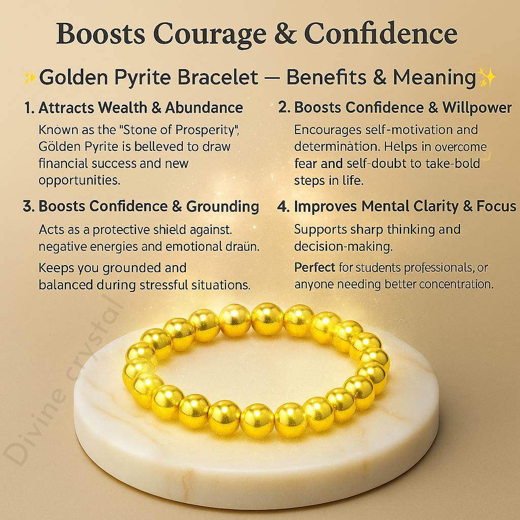 Golden Pyrite Bracelet