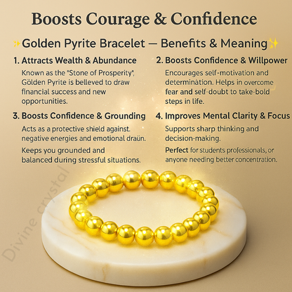 Golden Pyrite Bracelet