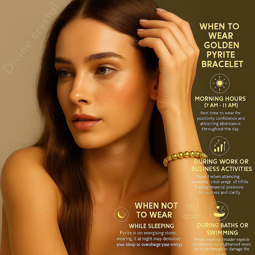 Golden Pyrite Bracelet