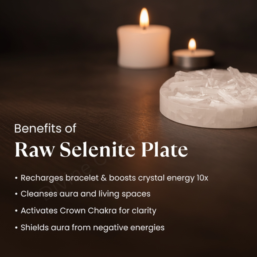 Sampurn Dhan Combo with Raw Selenite Plate