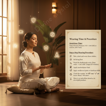 3 Mukhi Nepali Rudraksh Pendnat