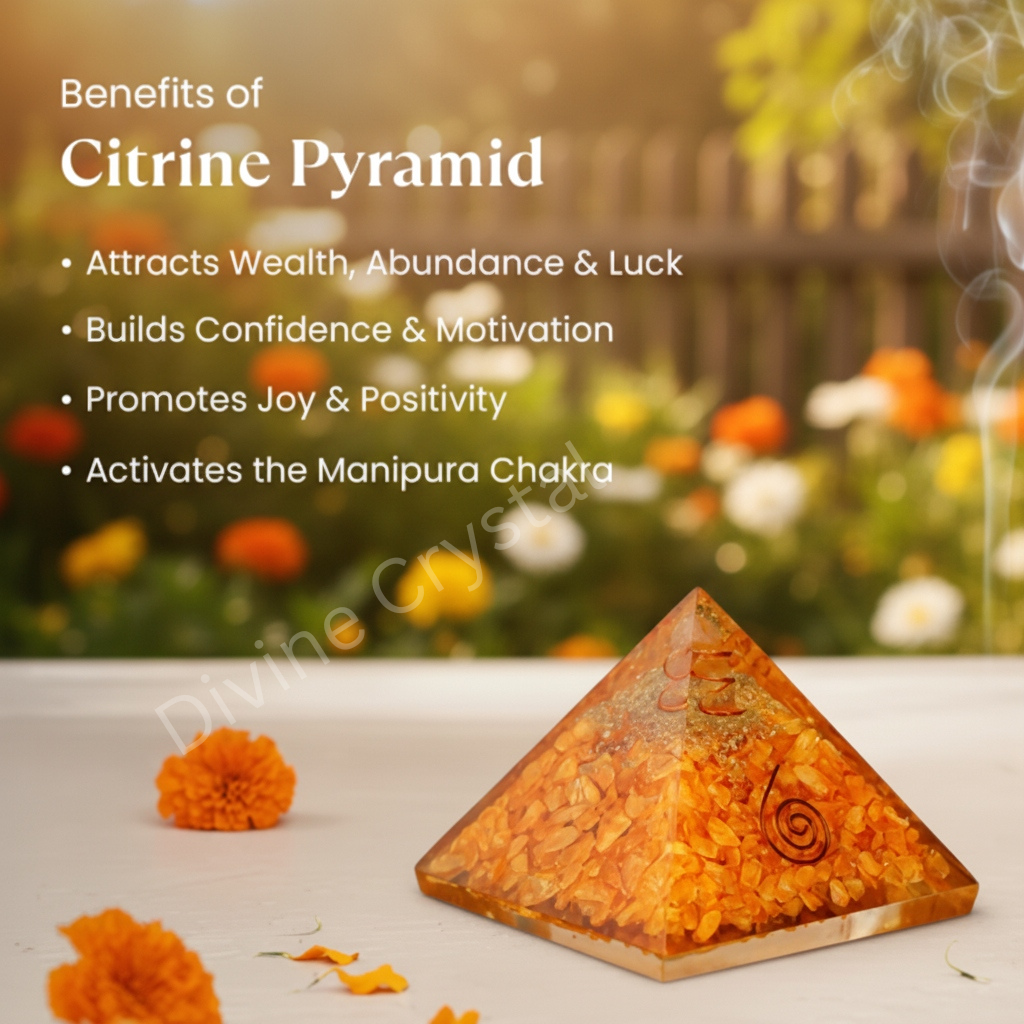 Vyapar Samriddhi Combo - Dhan Yog Bracelet with Citrine Pyramid