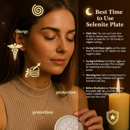 Selenite Charging Plate