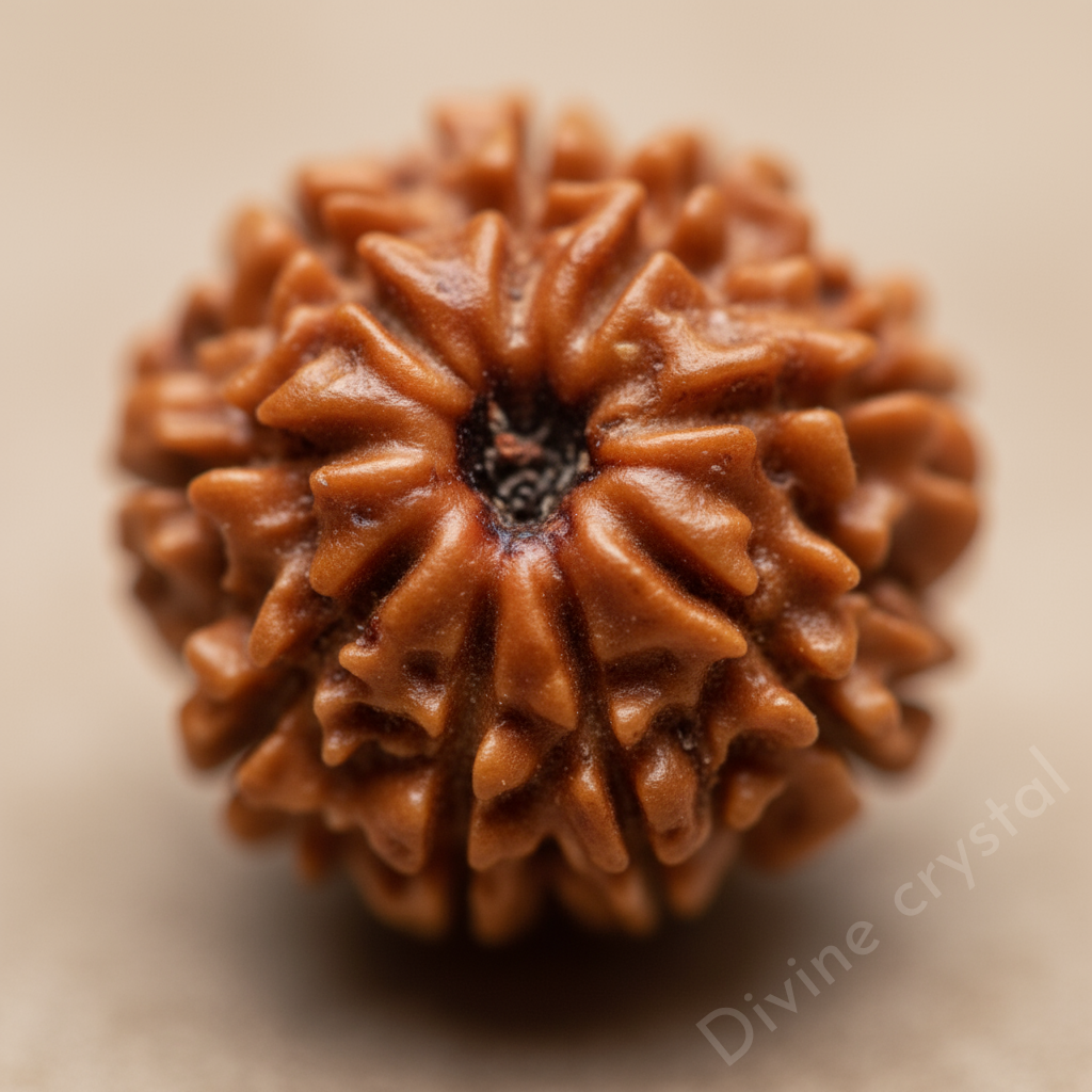 9 mukhi rudraksha pendant