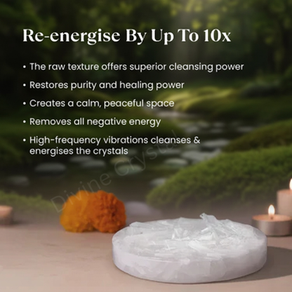 Sampurn Dhan Combo with Raw Selenite Plate