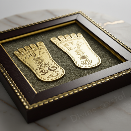 Mahalakshmi Charan Pyrite Frame