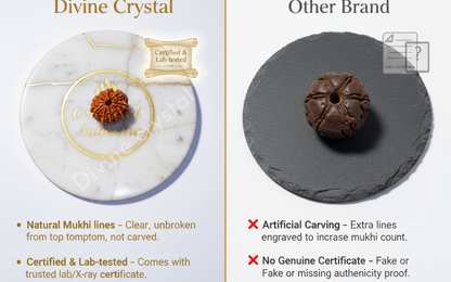 10 mukhi rudraksha pendant