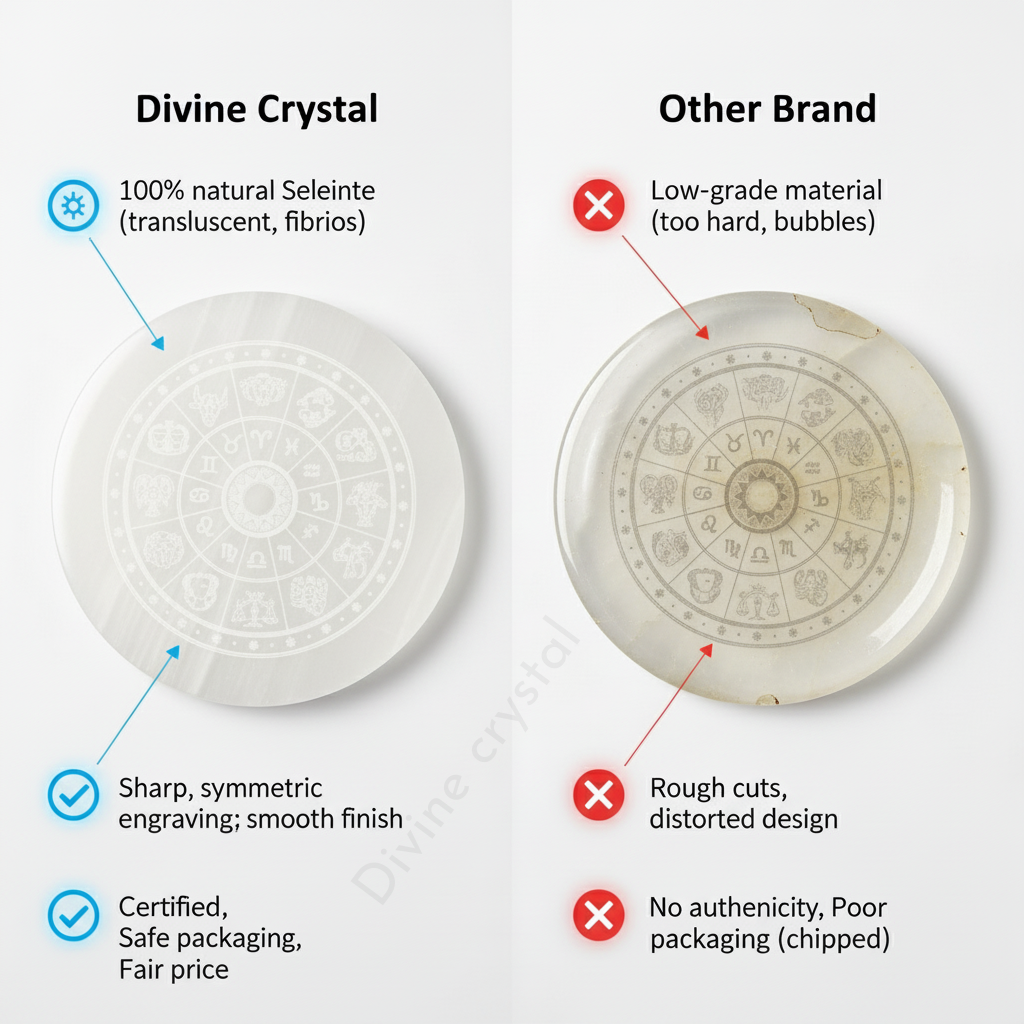 Selenite Charging Plate