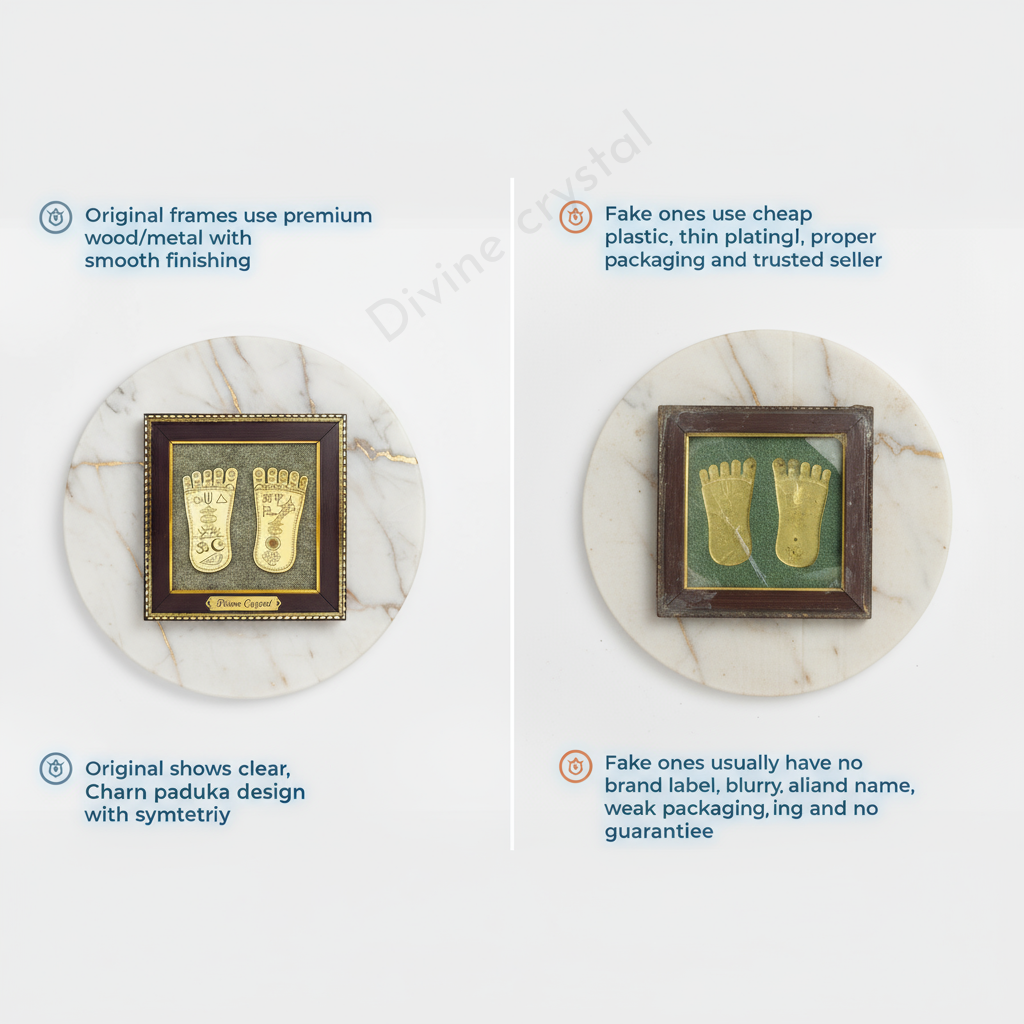 Mahalakshmi Charan Pyrite Frame