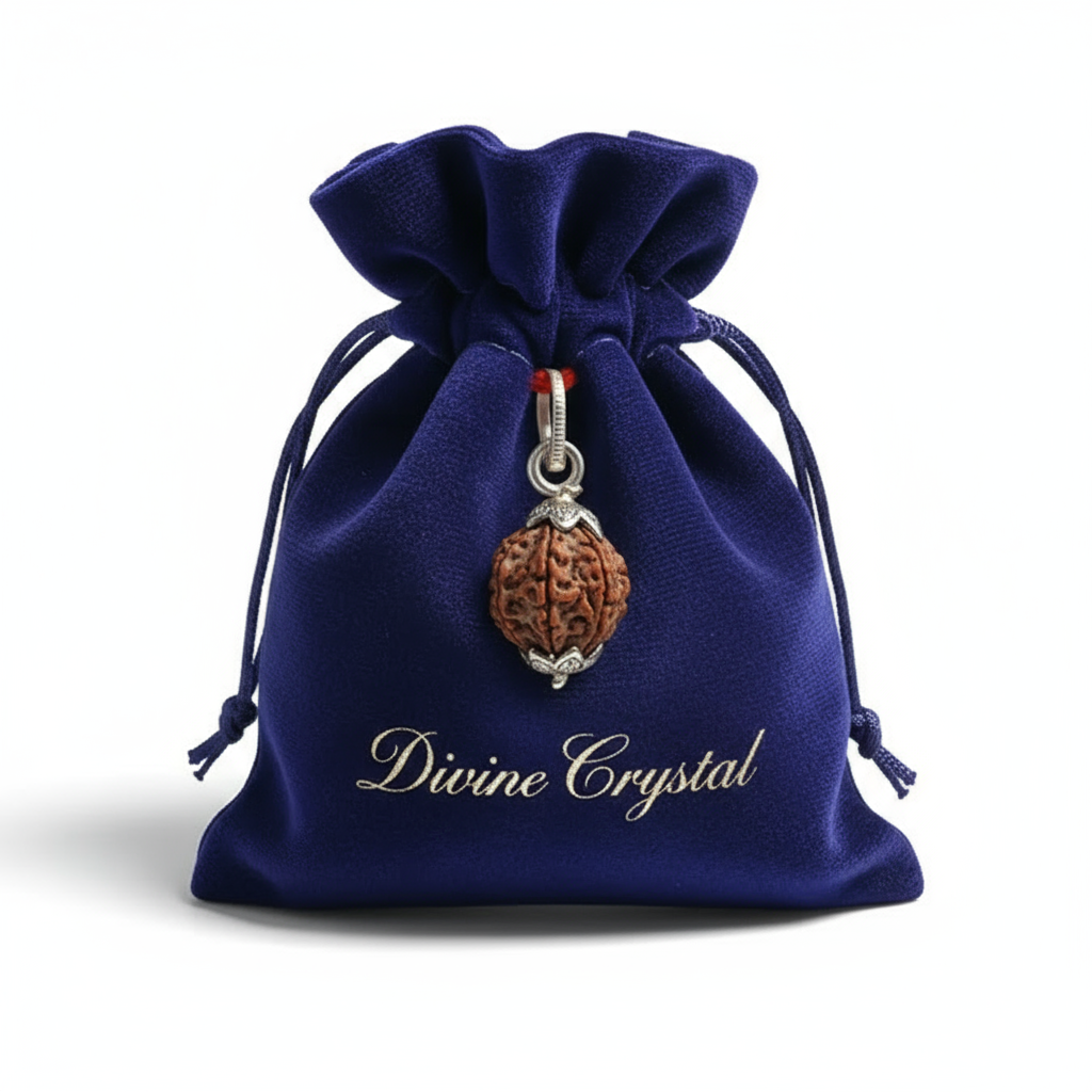 7  mukhi rudraksha pendant