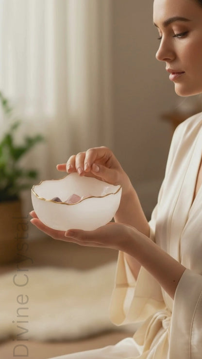 Selenite Bowl